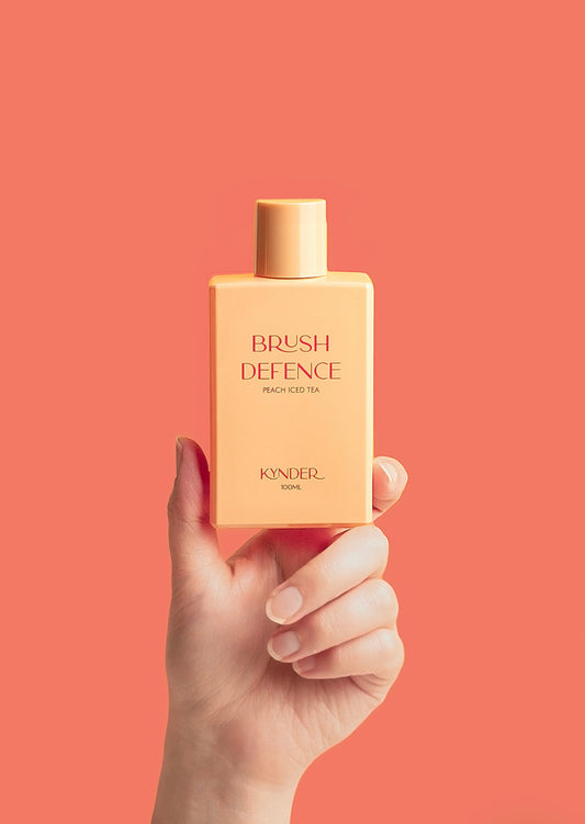 Brush Defence in Peach Iced Tea