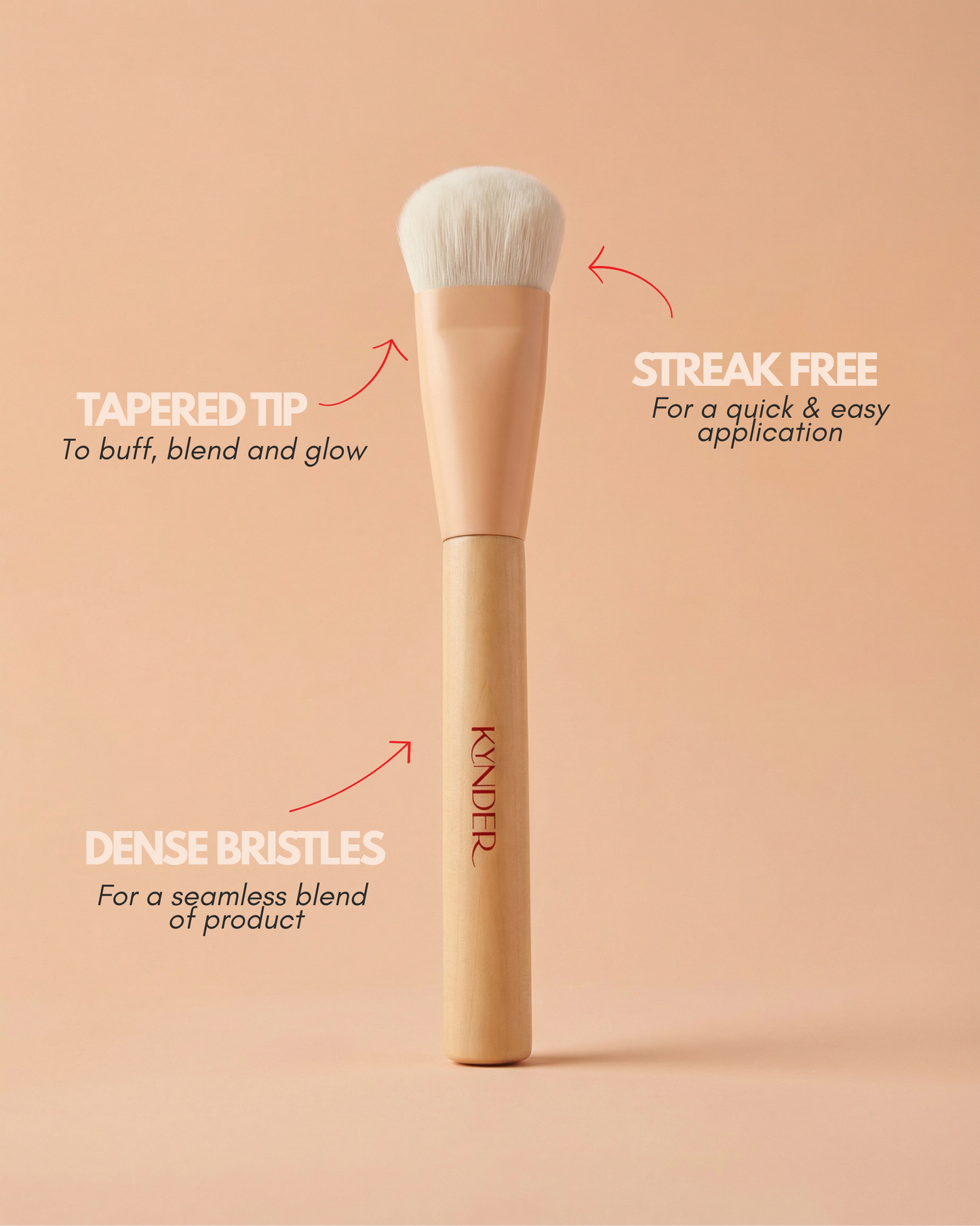 VELVET GLAZE FOUNDATION BRUSH