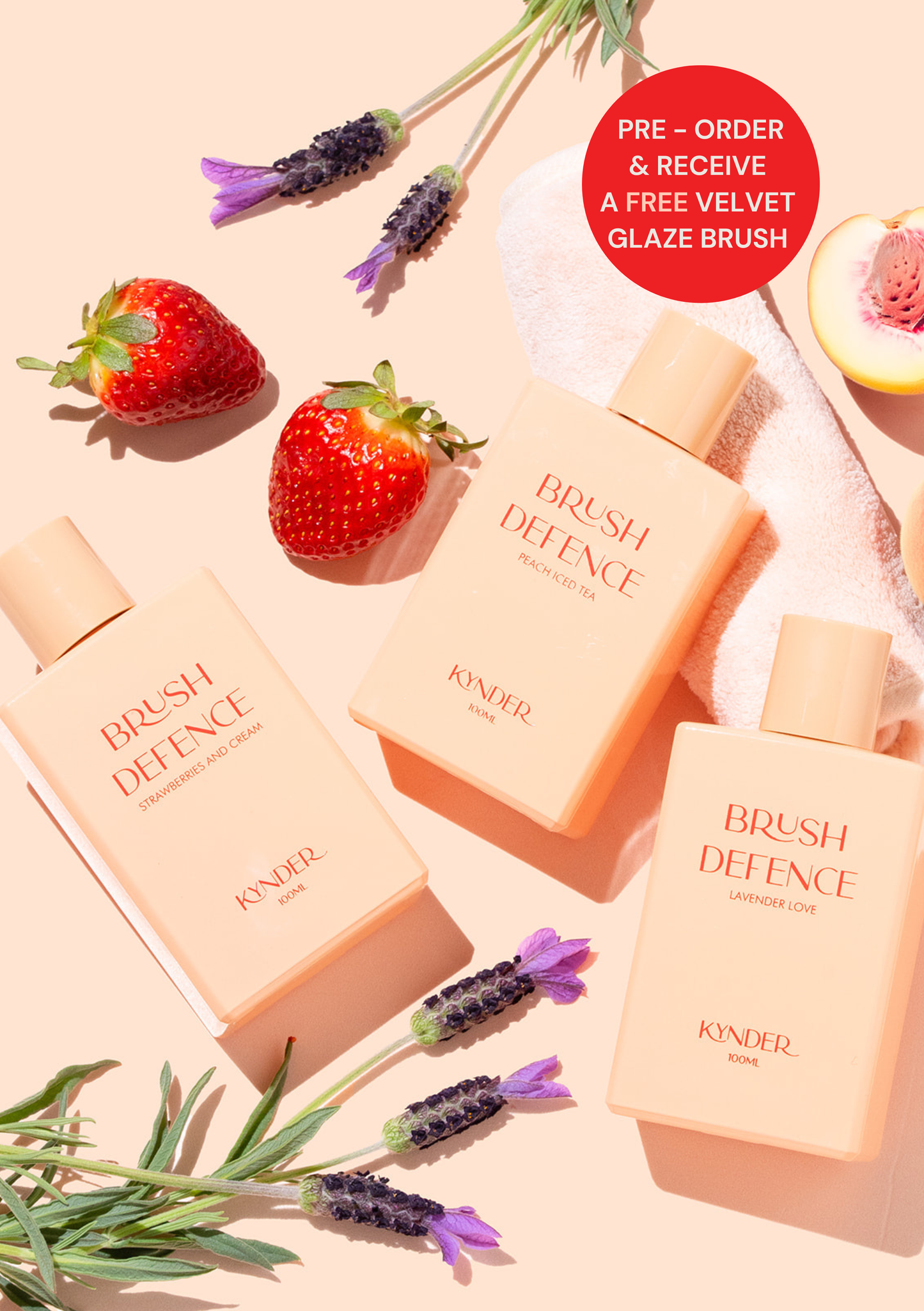Fresh Start Trio! *FREE VELVET GLAZE BRUSH* Pre Order (Ships Mid Dec)