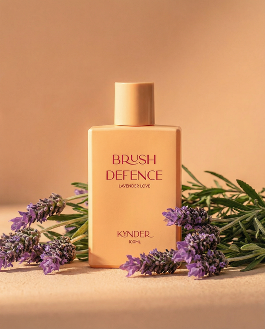 60 SECOND MAKEUP BRUSH CLEANER | LAVENDER LOVE BRUSH DEFENCE