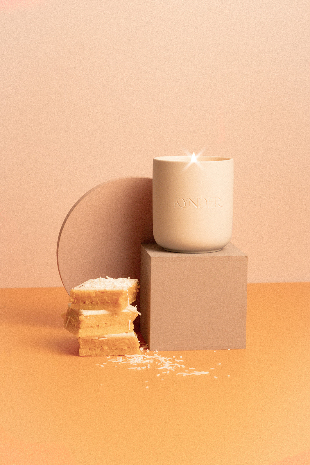 Vanilla + Coconut Slice - 360 Soy Candle